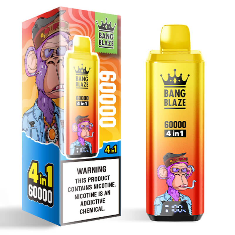 Bang Blaze 60000 Puffs Four Flavors Disposable Vape