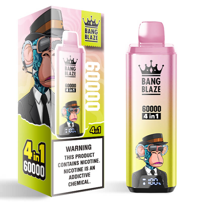 Bang Blaze 60000 Puffs Four Flavors Disposable Vape