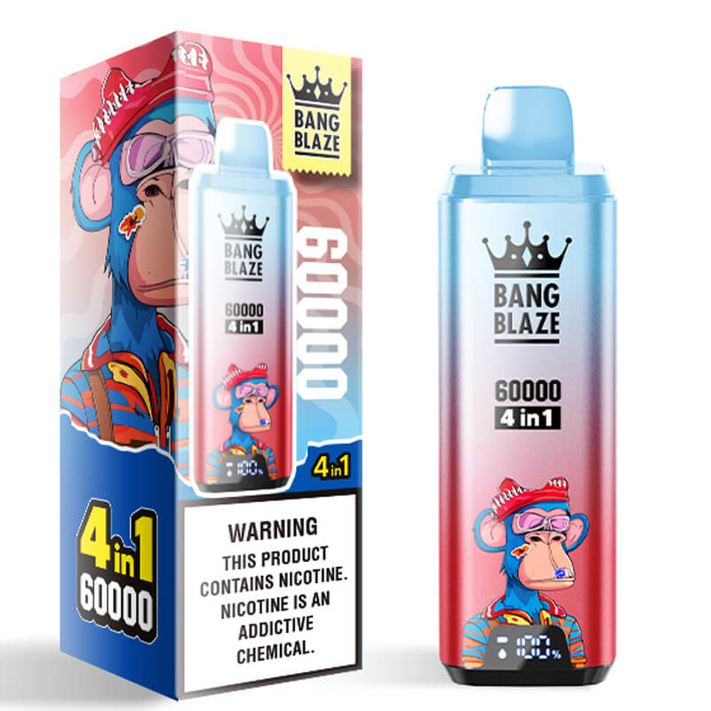 Bang Blaze 60000 Puffs Four Flavors Disposable Vape
