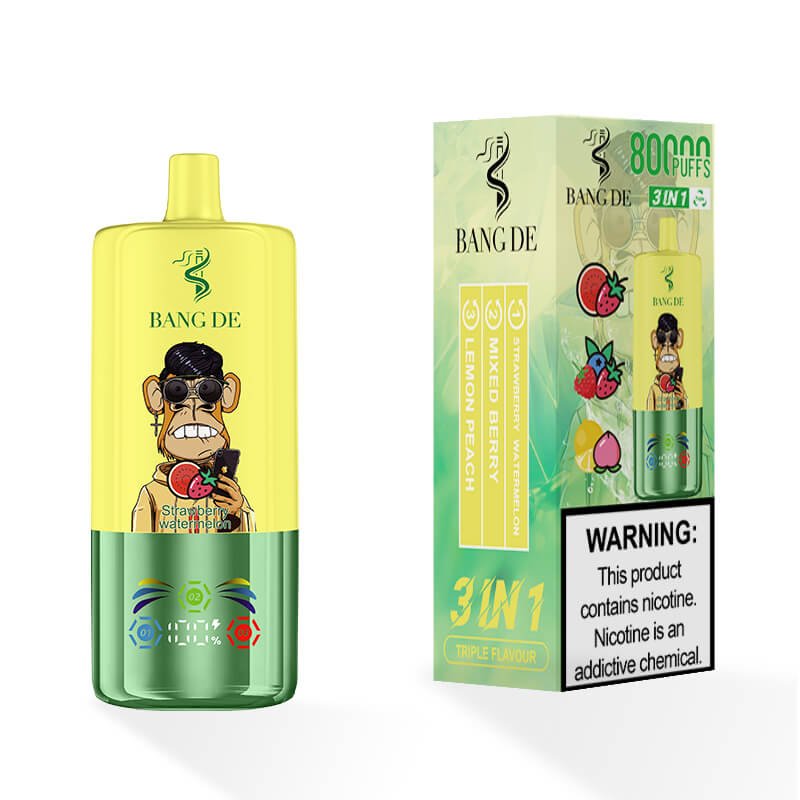 Bang DE 80000 Puffs Triple Flavors Disposable Vape