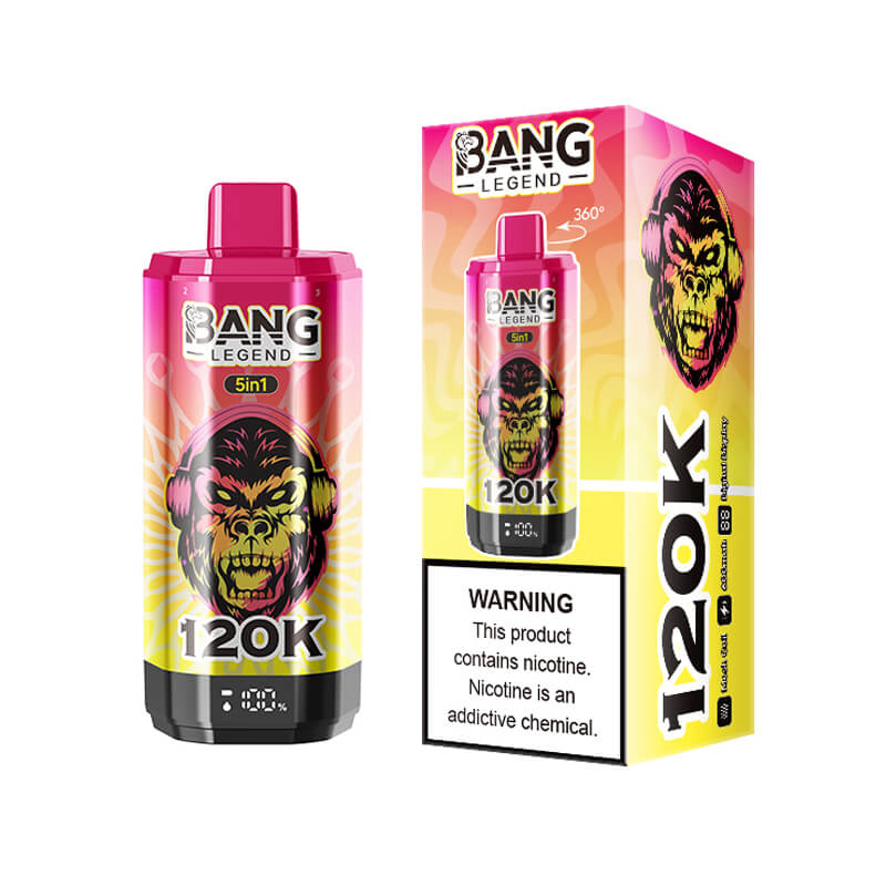 Bang Legend 120000 Puffs 5in1 Flavors Disposable Vape