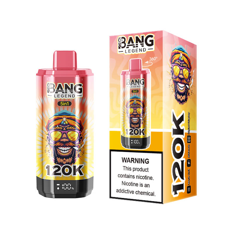 Bang Legend 120000 Puffs 5in1 Flavors Disposable Vape