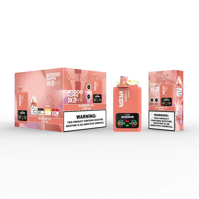 Razz Bar 40000 Double Flavors Disposable Vape