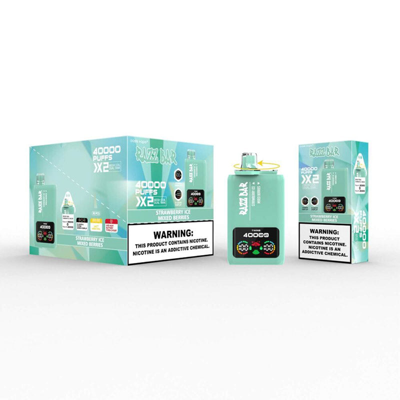 Razz Bar 40000 Double Flavors Disposable Vape