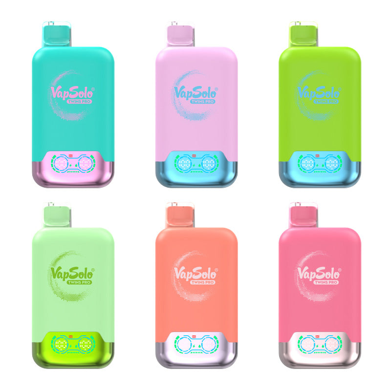 elfbar elfa master akku VapSolo Twins Pro 50000 Blueberry Ice & Fizzy Cherry main image 1