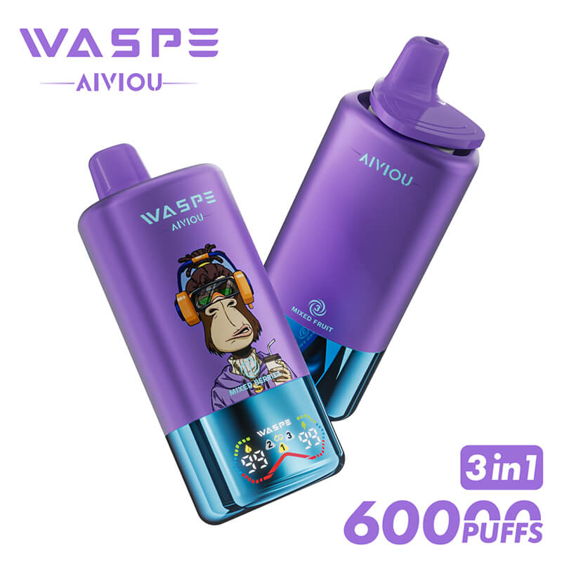WASPE 60000 Puffs Triple Flavors Disposable Vape
