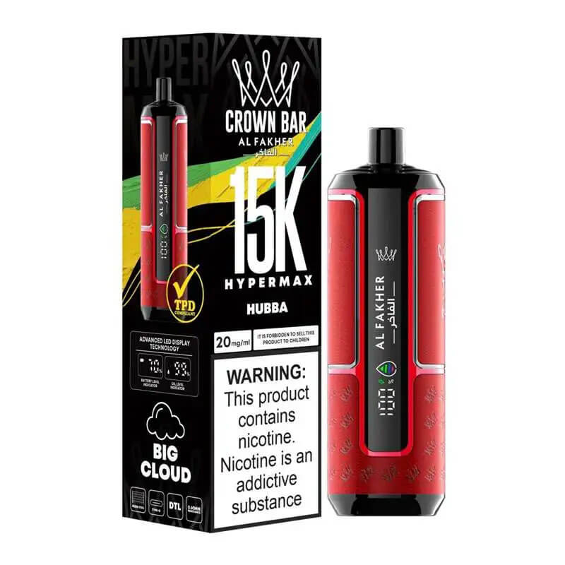 AL Fakher Hypermax 15000 Puffs Disposable Vape