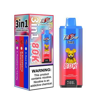 Aivono Aim Fatbear 80000 Puffs 3in1 Disposable Vape