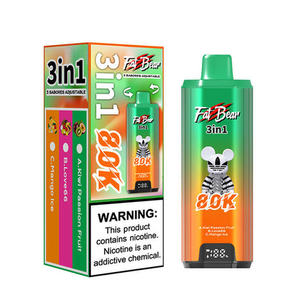 Aivono Aim Fatbear 80000 Puffs 3in1 Disposable Vape