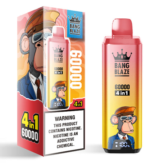 Bang Blaze 60000 Puffs Four Flavors Disposable Vape