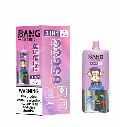 Bang Legend 85000 Puffs 3in1 Disposable Vape
