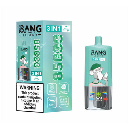 Bang Legend 85000 Puffs 3in1 Disposable Vape