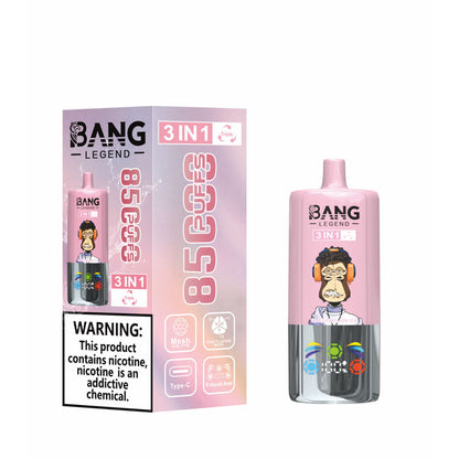 Bang Legend 85000 Puffs 3in1 Disposable Vape