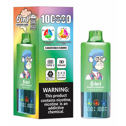 Bang Blaze 100000 Puffs 6in1 Flavors Disposable Vape