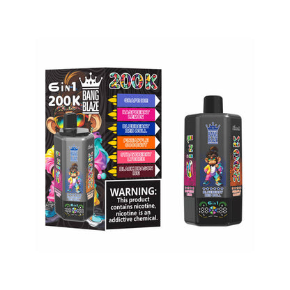 Bang Blaze 200000 Puffs 6in1 Disposable Vape