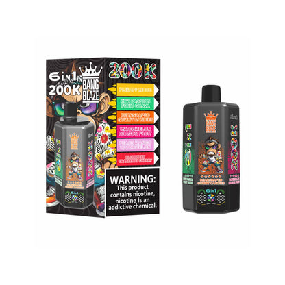Bang Blaze 200000 Puffs 6in1 Disposable Vape