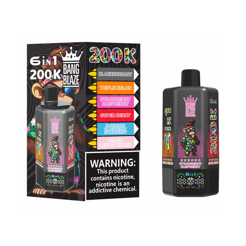 Bang Blaze 200000 Puffs 6in1 Disposable Vape