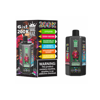 Bang Blaze 200000 Puffs 6in1 Disposable Vape