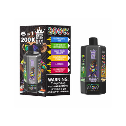 Bang Blaze 200000 Puffs 6in1 Disposable Vape