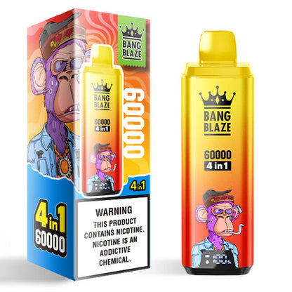Bang Blaze 60000 Puffs Four Flavors Disposable Vape