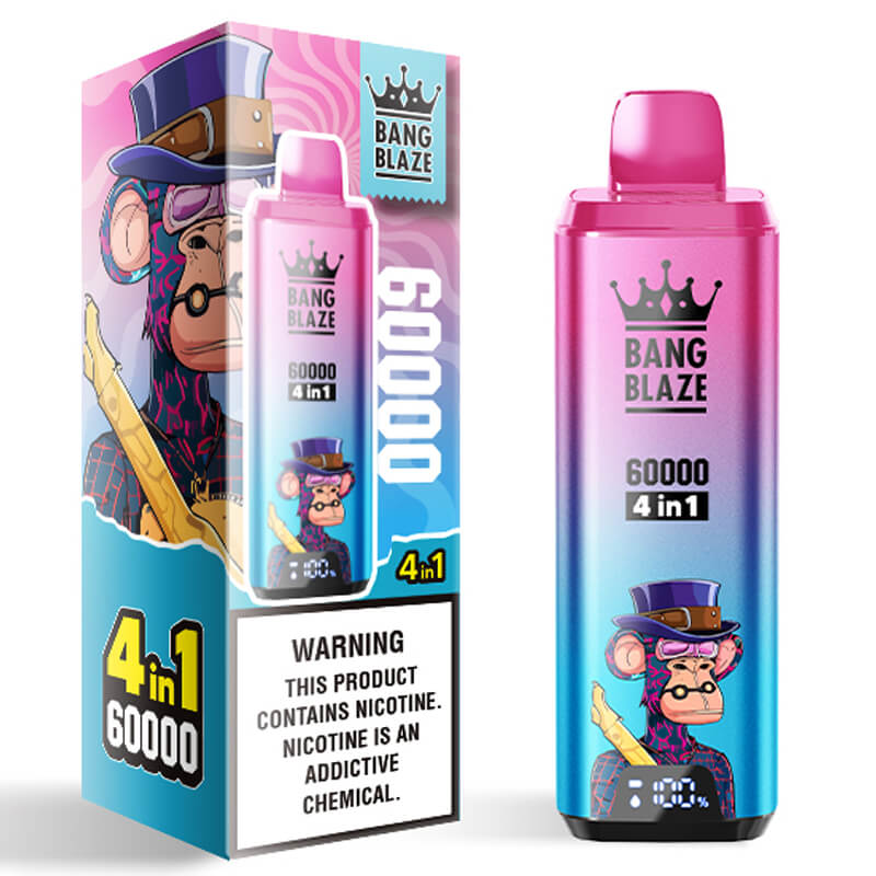 Bang Blaze 60000 Puffs Four Flavors Disposable Vape