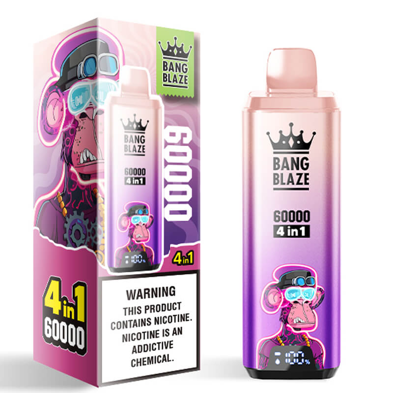 Bang Blaze 60000 Puffs Four Flavors Disposable Vape