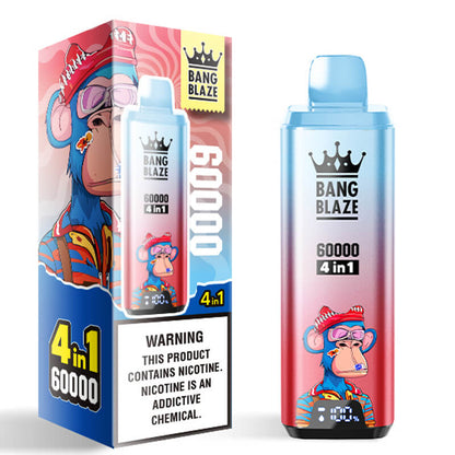 Bang Blaze 60000 Puffs Four Flavors Disposable Vape