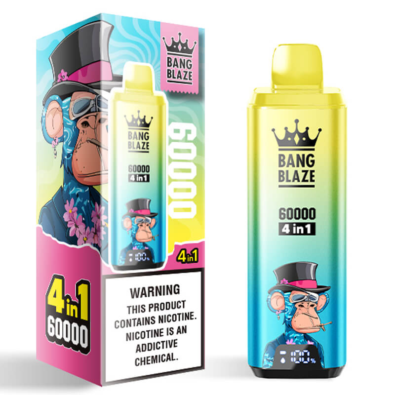 Bang Blaze 60000 Puffs Four Flavors Disposable Vape