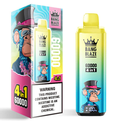 Bang Blaze 60000 Puffs Four Flavors Disposable Vape
