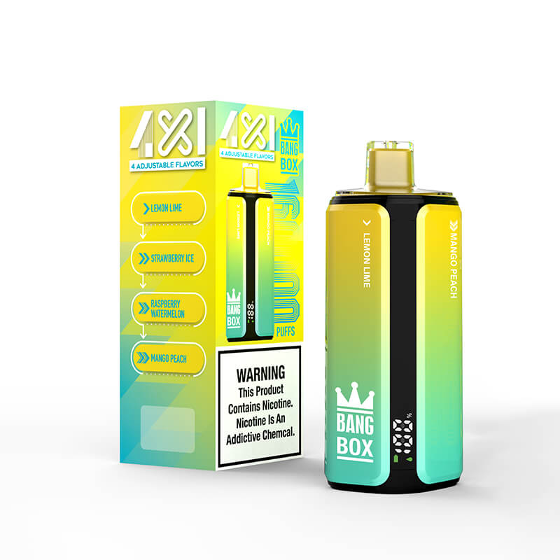 Bang Box 160000 Puffs 4 Flavors Disposable Vape