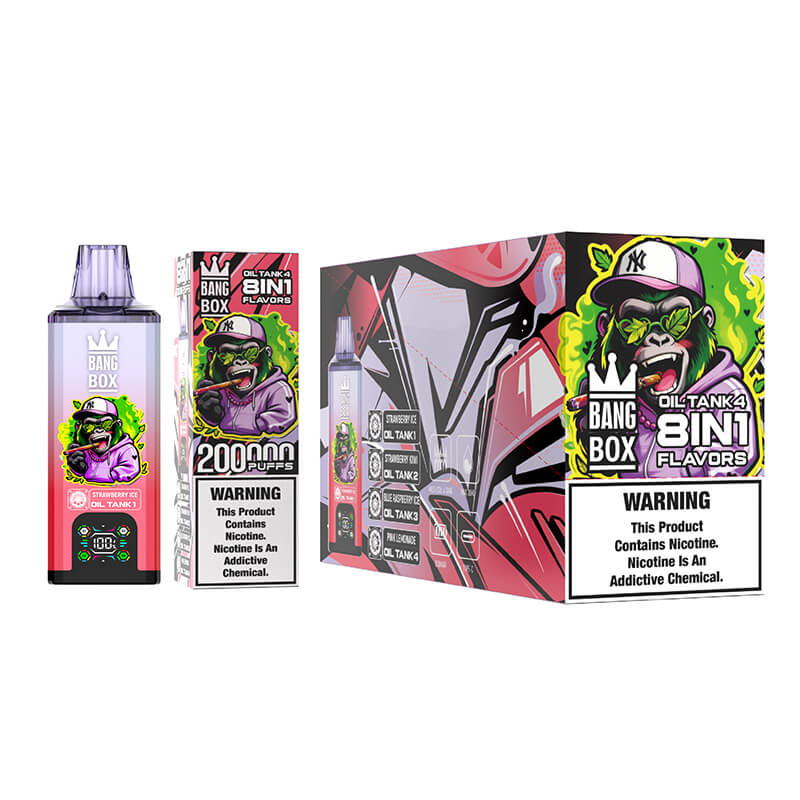 Bang Box 200000 Puffs 8 Flavors Disposable Vape