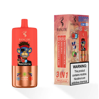 Bang DE 80000 Puffs Triple Flavors Disposable Vape