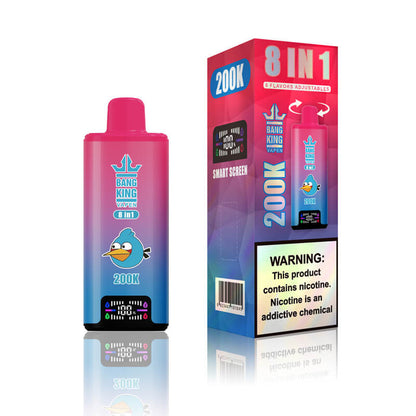 Bang King 200000 Puffs 8in1 Disposable Vape