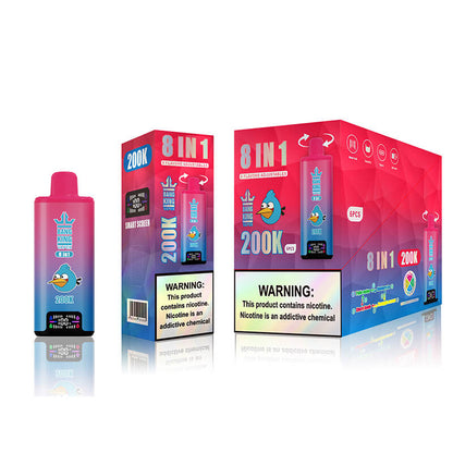 Bang King 200000 Puffs 8in1 Disposable Vape
