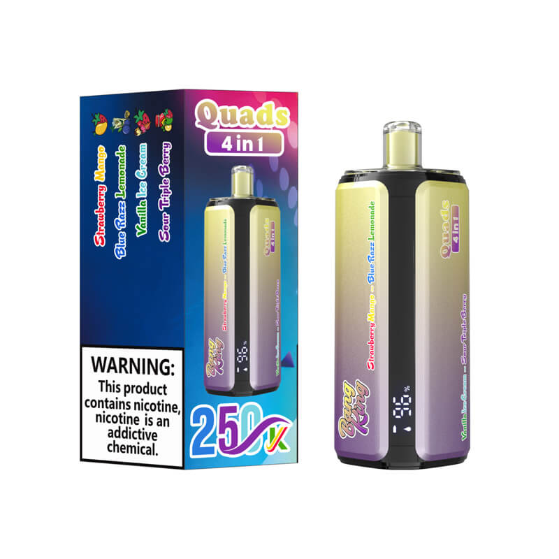 Bang King 250000 Puffs 4in1 Disposable Vape