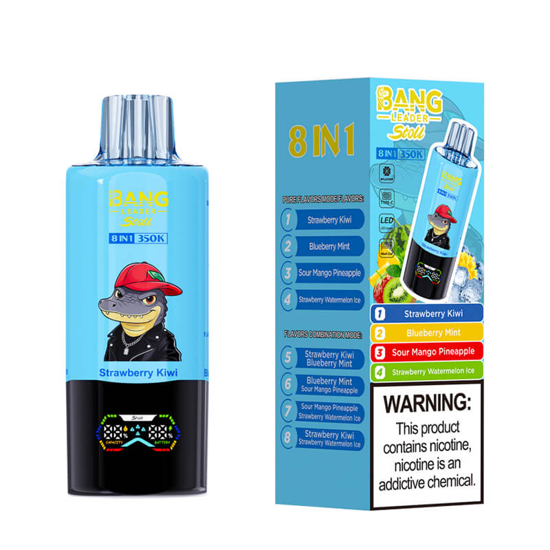 Bang Leager Stoll 350000 Puffs 8in1 Disposable Vape