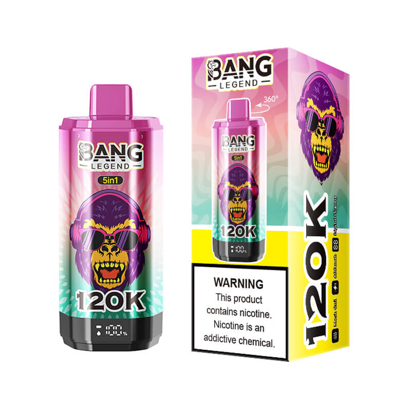Bang Legend 120000 Puffs 5in1 Flavors Disposable Vape