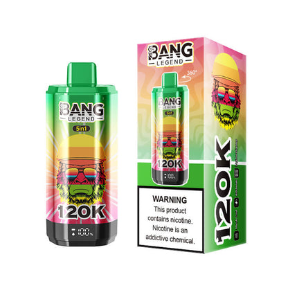 Bang Legend 120000 Puffs 5in1 Flavors Disposable Vape