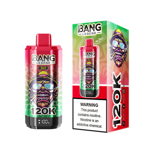 Bang Legend 120000 Puffs 5in1 Flavors Disposable Vape