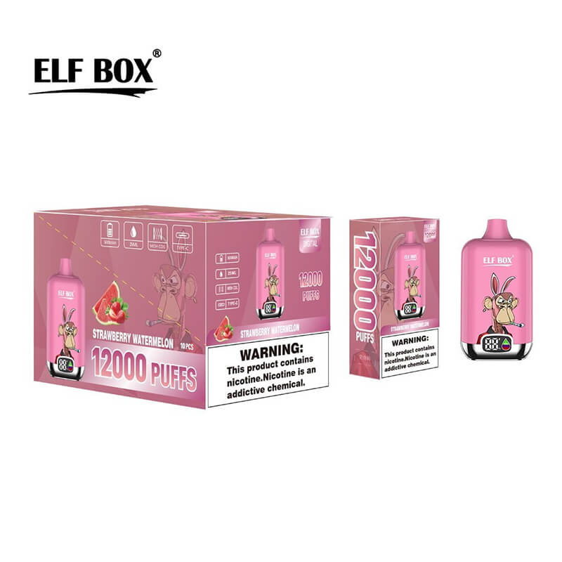 ELF BOX Digital 12000 Puffs Disposable Vape