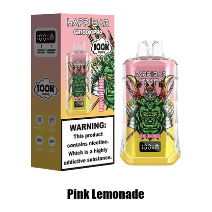HAPP BAR GR100K PRO 100000 Puffs Disposable Vape