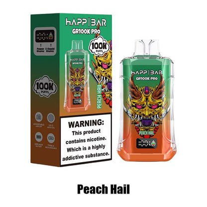 HAPP BAR GR100K PRO 100000 Puffs Disposable Vape