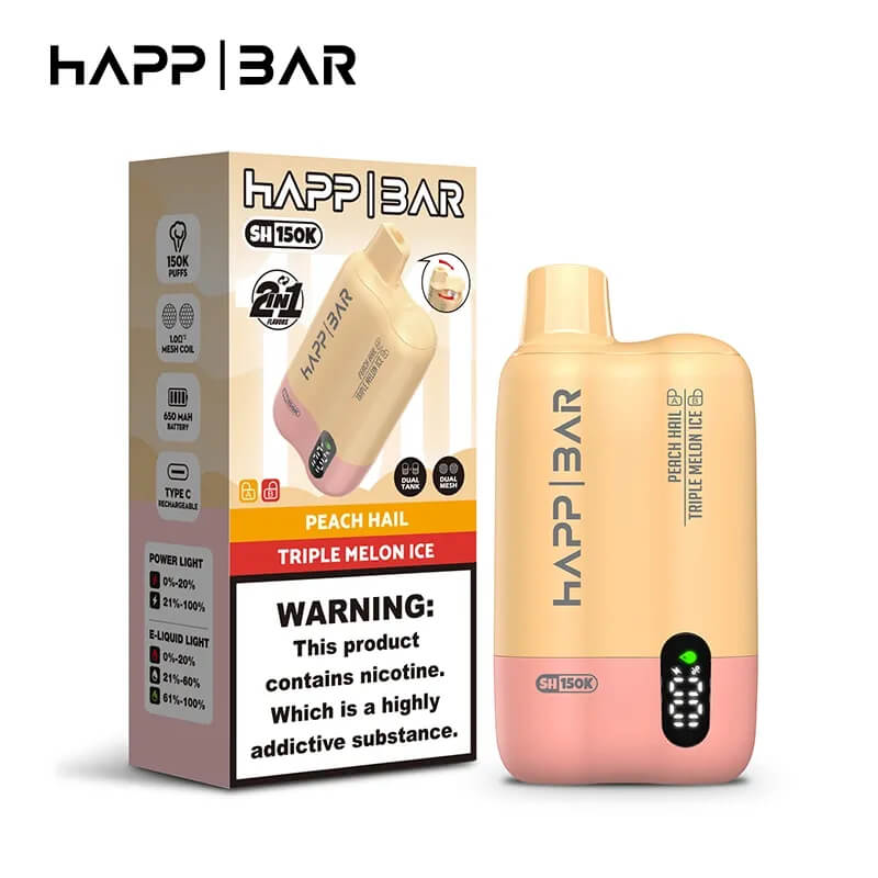 HAPP BAR SH150K 150000 Puffs Dual Flavors Disposable Vape
