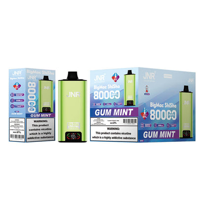 JNR Big Mac Shisha 80000 Puffs Disposable Vape