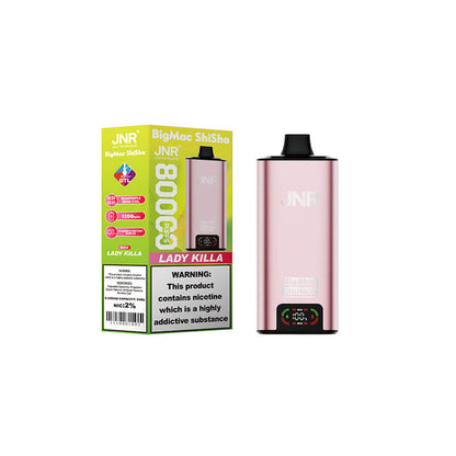 JNR Big Mac Shisha 80000 Puffs Disposable Vape