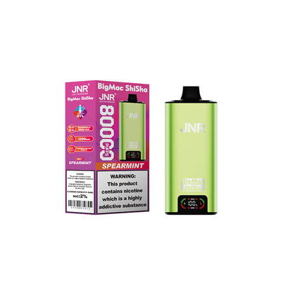 JNR Big Mac Shisha 80000 Puffs Disposable Vape