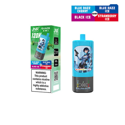 JNR Quads 120000 Puffs 4in1 Disposable Vape