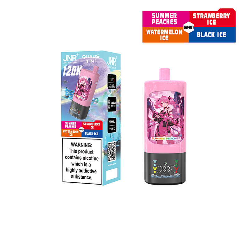 JNR Quads 120000 Puffs 4in1 Disposable Vape