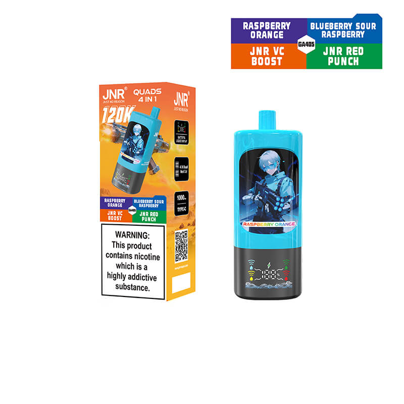 JNR Quads 120000 Puffs 4in1 Disposable Vape