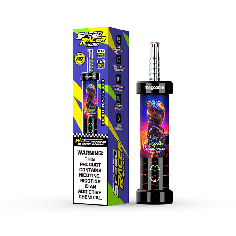 Mr.Goodie Speed Racer 80000 Puffs Shisha Disposable Vape